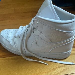 Nike air Jordan all white